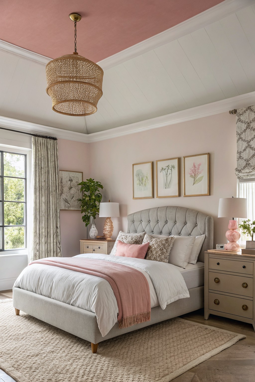 Soft Blush Pink Walls