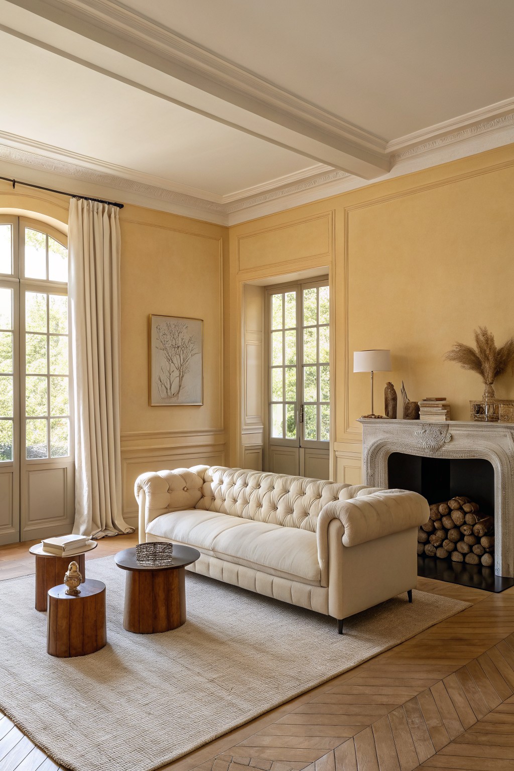 Pale Warm Yellow Walls