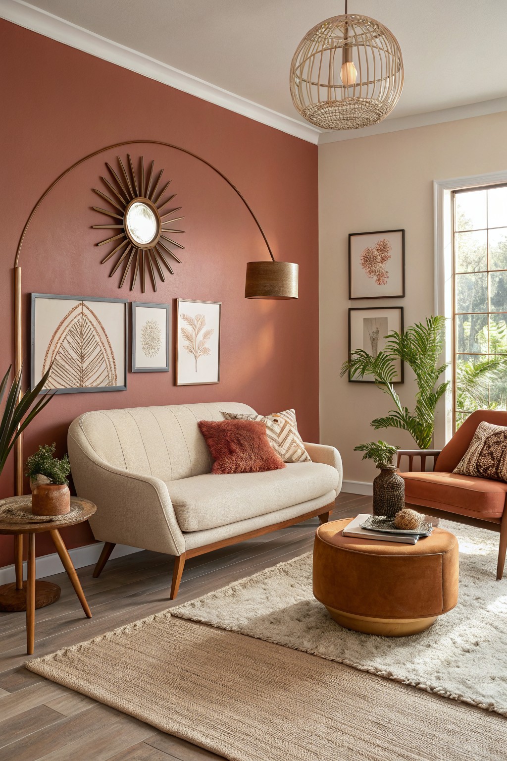 Warm Terracotta Walls