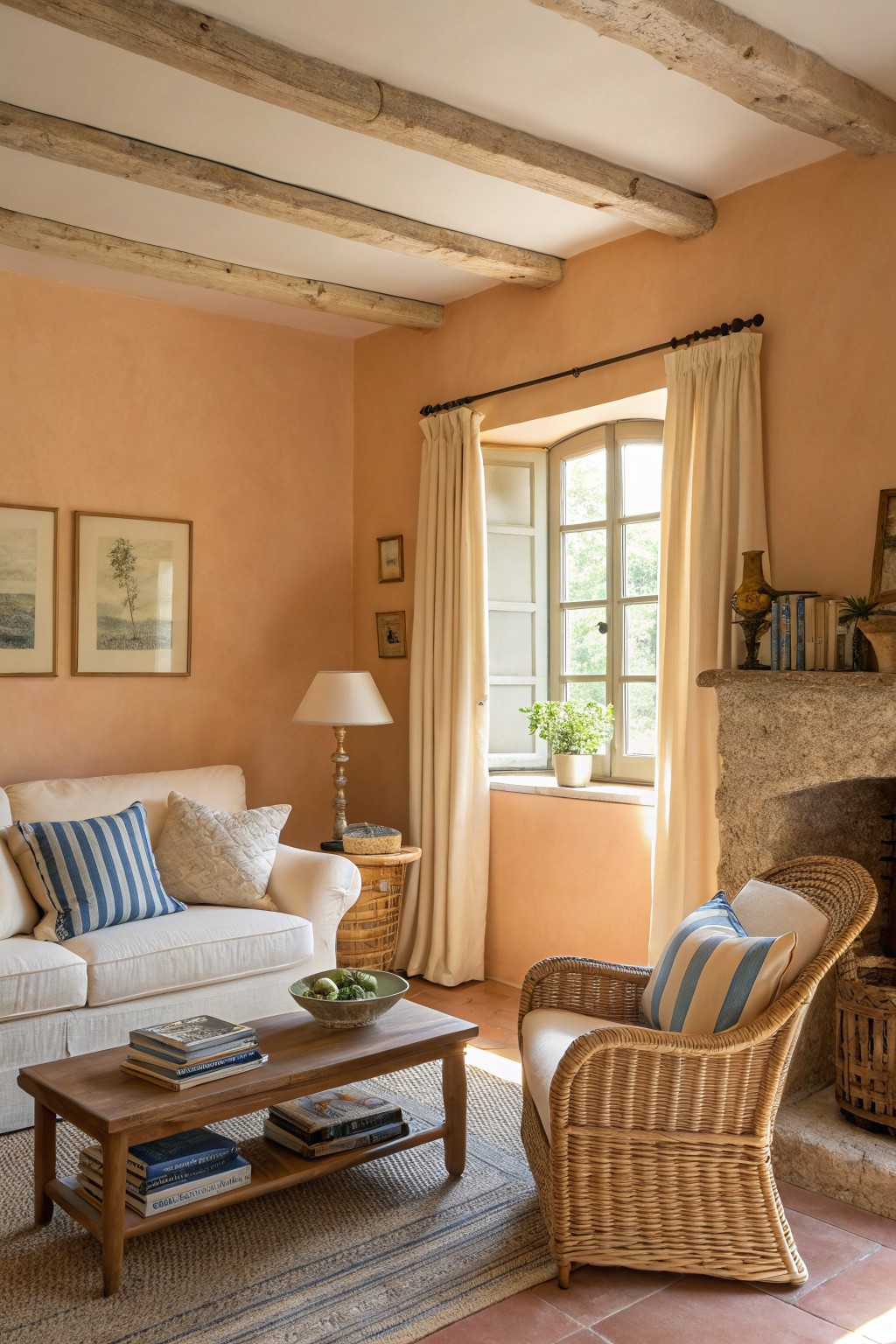 Soft Terracotta Walls