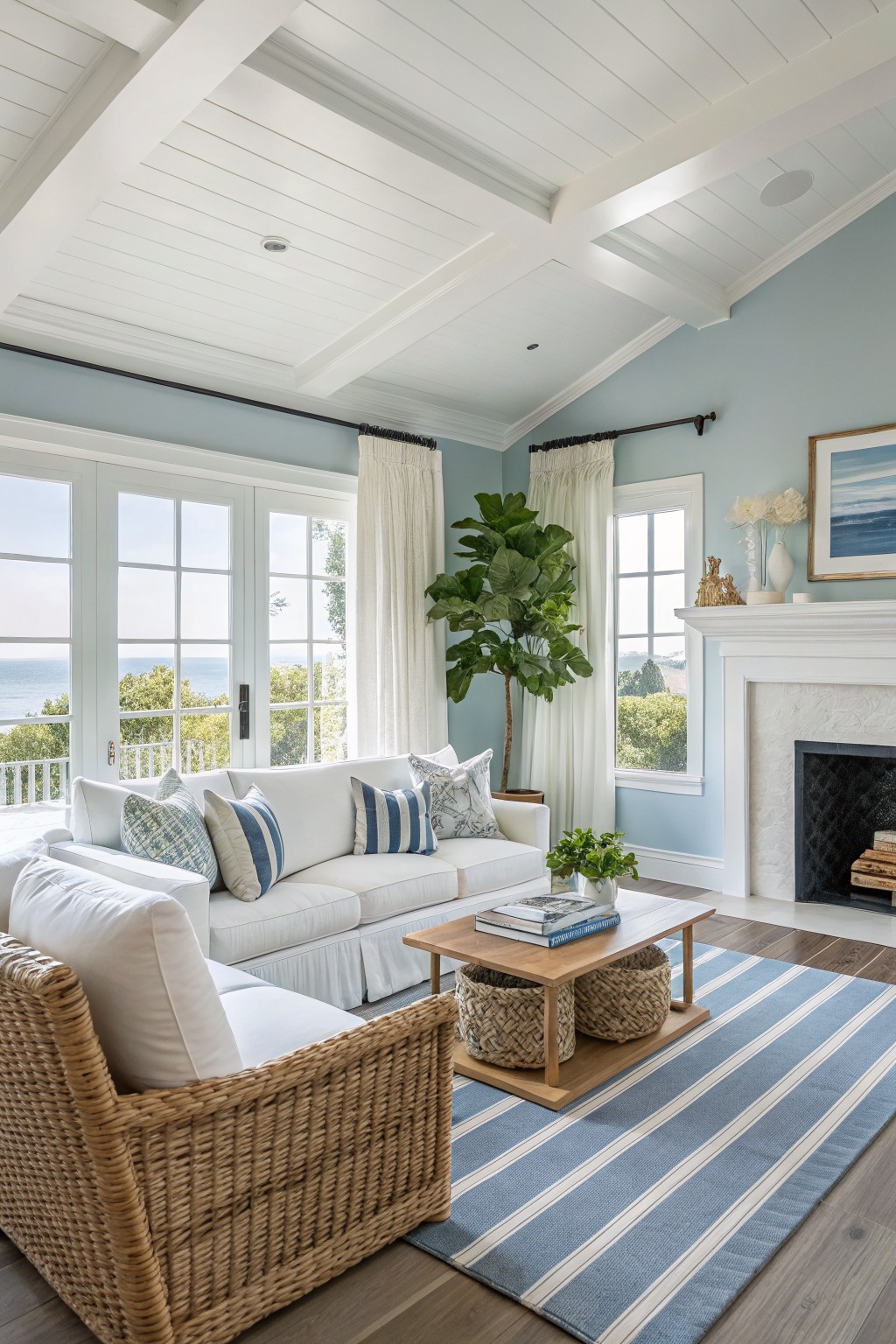 Soft Pale Blue Walls