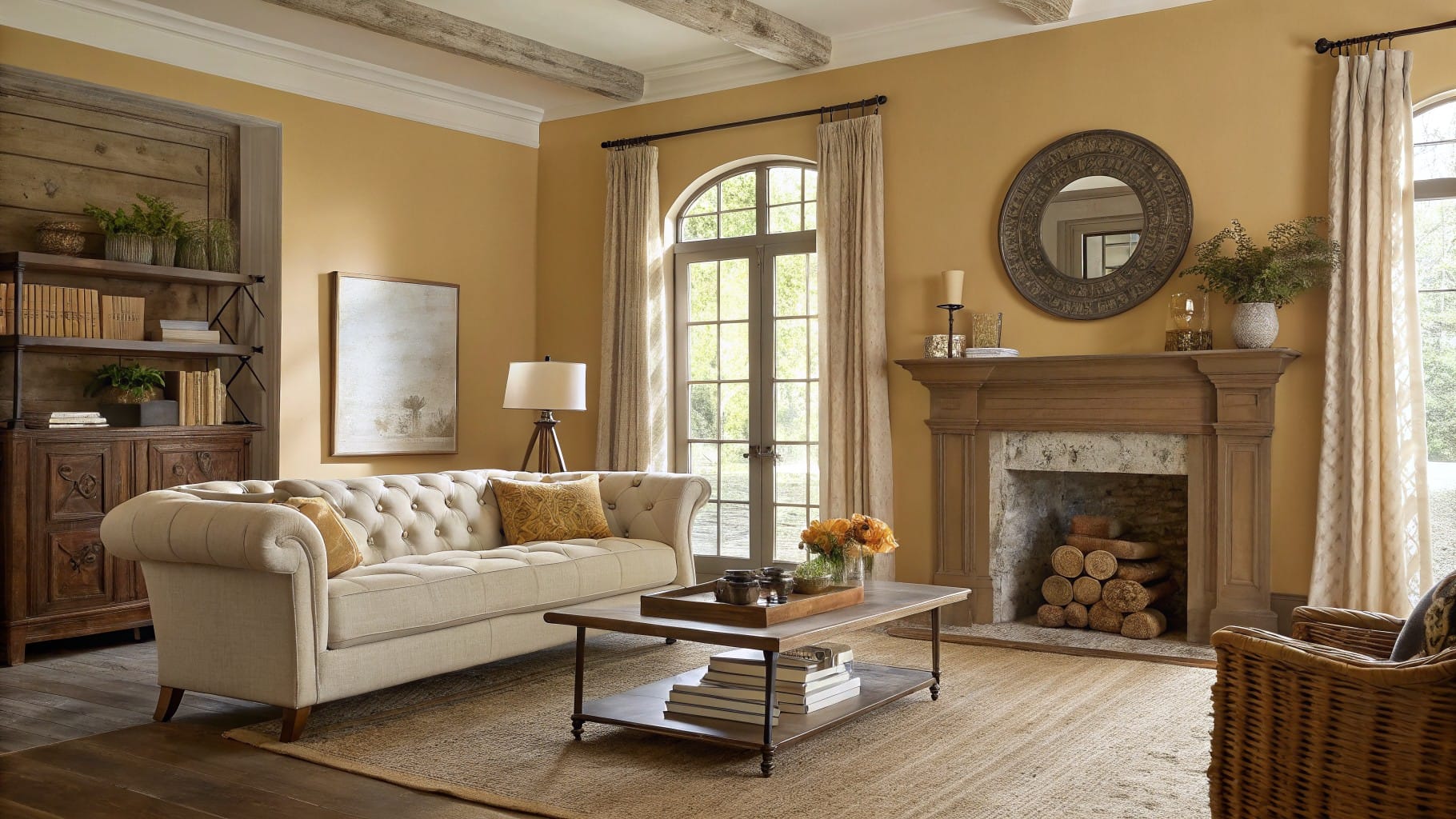 24 Inspiring Warm Living Room Paint Colors That Feel Naturally Comforting