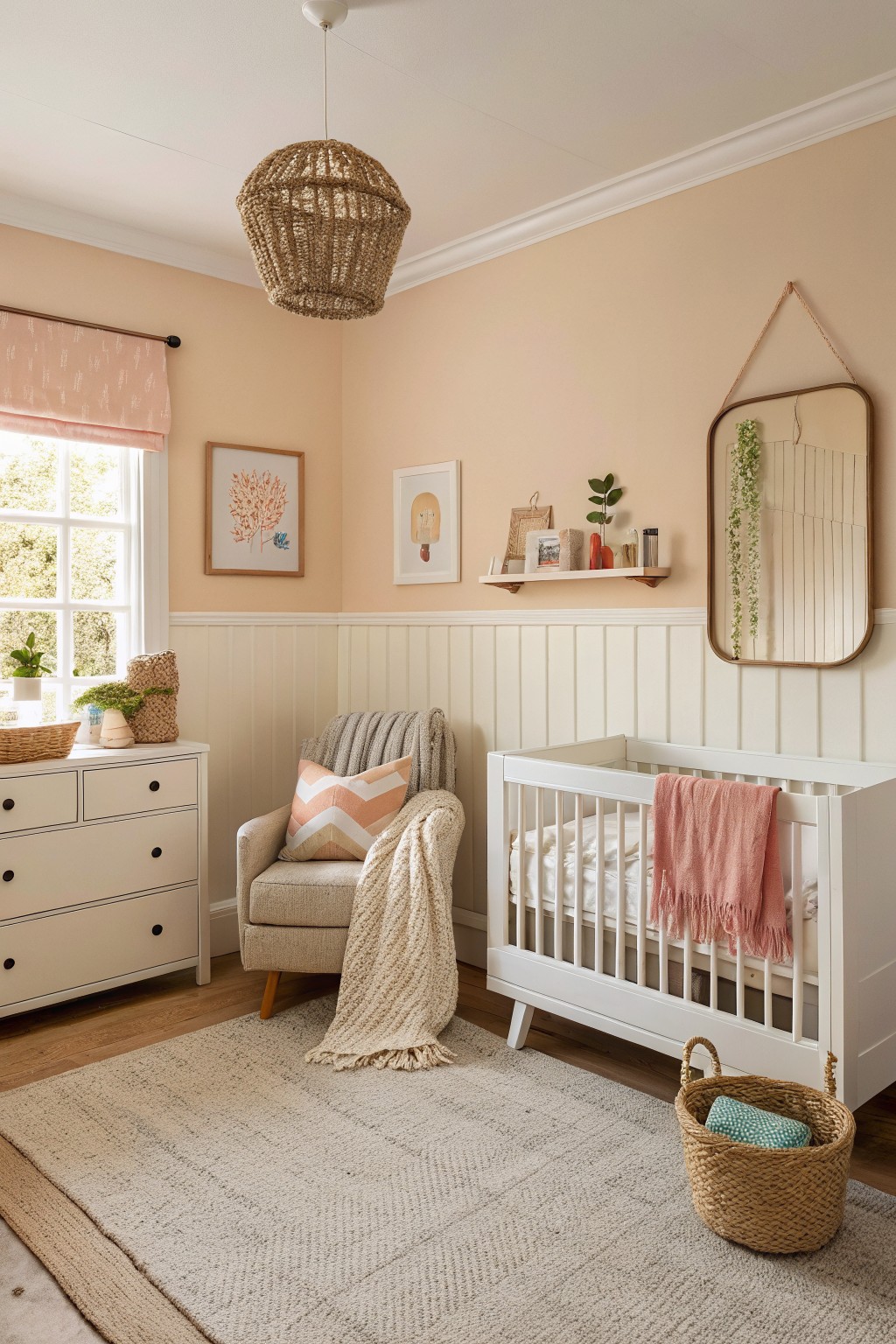 Pale Peach Walls