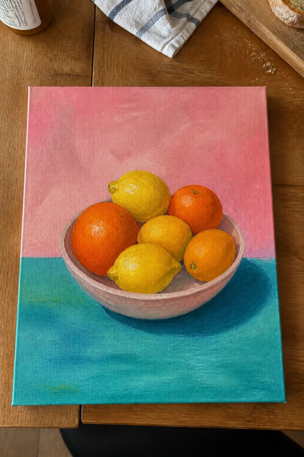 20 Radiant Bright Color Oil Painting Ideas To Energize Any Space
