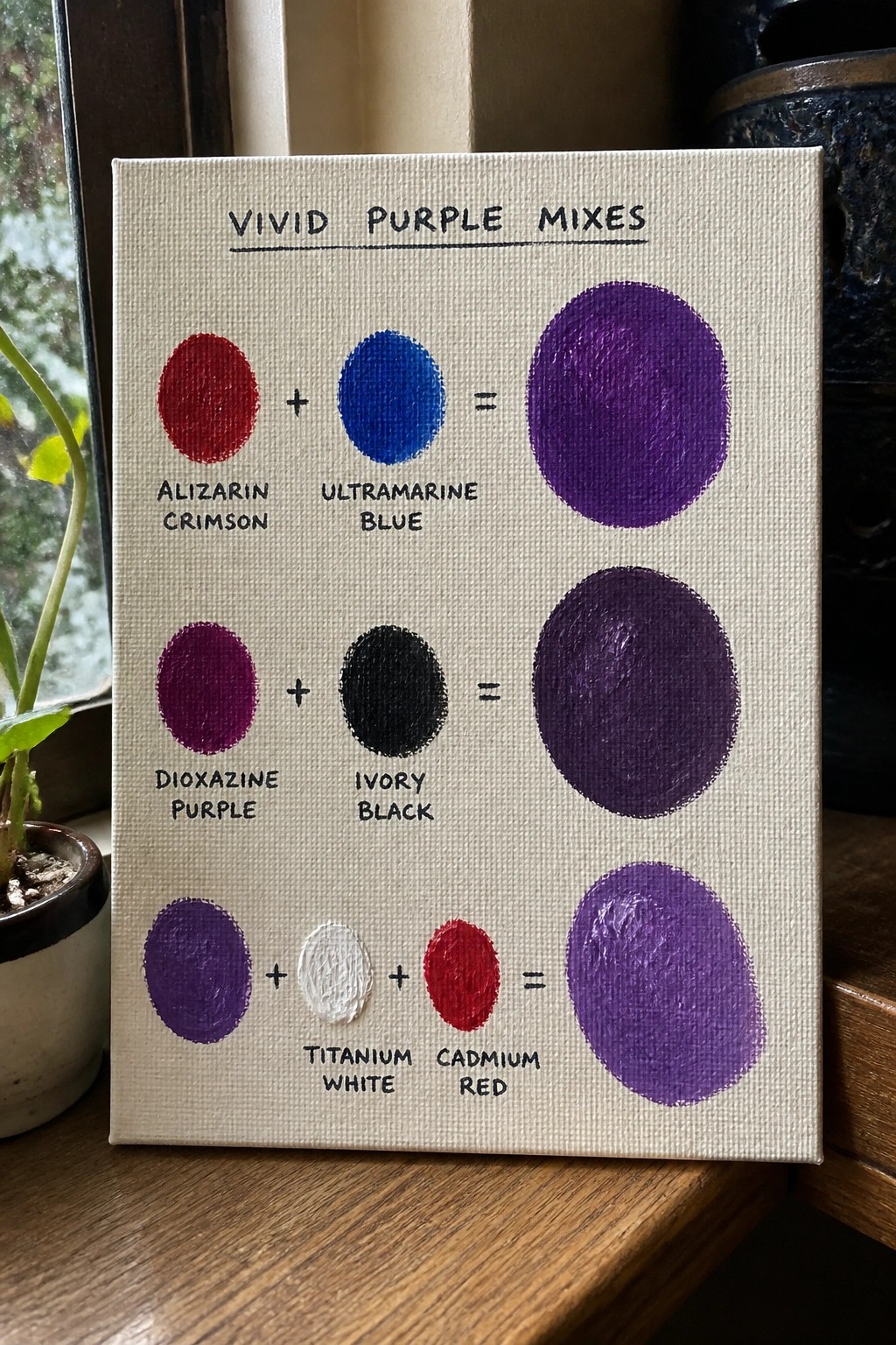 Canvas titled 